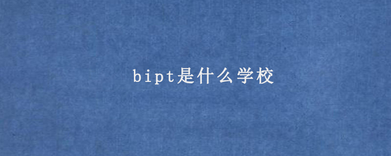 bipt是什么学校
