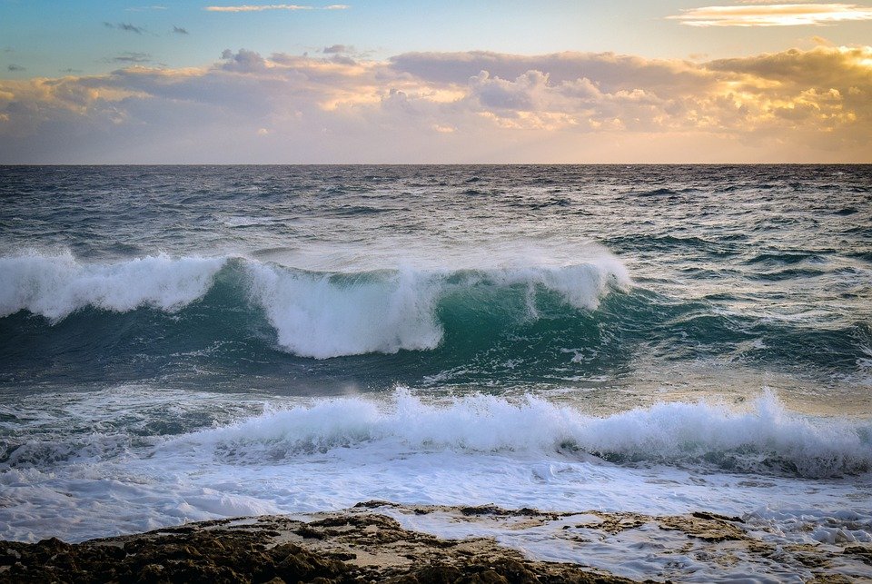 海, 波, 日落, 黄昏, 海岸, 海泡沫, 海洋泡沫, 启动画面, 海岸线, 海滨, 海滩, 岩质海岸