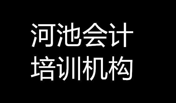 河池会计实操培训班-快学会计短期班